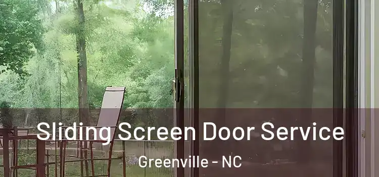Sliding Screen Door Service Greenville - NC